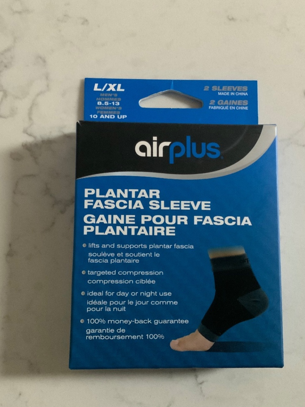 Brand New in Box Airplus Plantar Fascia Sleeve Men and Women
